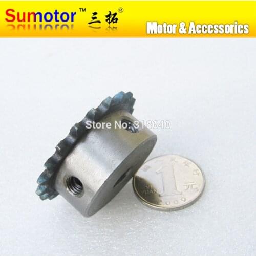 04C 20T 20Teeth Pitch 6.35mm 1/4" Bore 8mm Industry Transmission Drive gear Single Sprockets DIY engine for motor roller chain