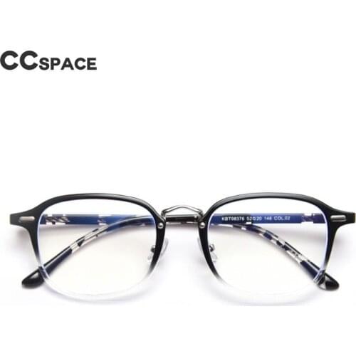 49149 Tr90 Square Retro Glasses Frame for Men and Women Optical Fashion Computer Eyeglasses Trend Flat Mirror