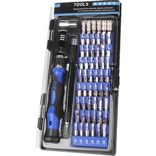 Dusco.E Magnetic Screwdriver Set 58 in1 Precision Screwdriver Hand Tools for Phone Electronics Repair Tool Kit