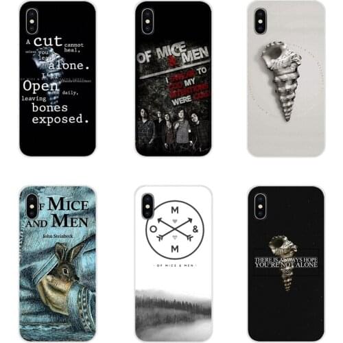Of Mice and Men For Samsung A10 A30 A40 A50 A60 A70 Galaxy S2 Note 2 3 Grand Core Prime Accessories Phone Shell Covers