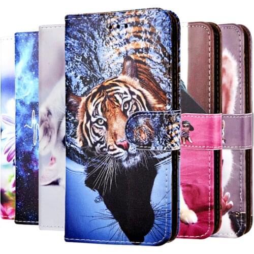 For Alcatel 1 5033D Case Protect Stand Leather Flip Cover For Alcatel 1 5033 D 5033X 5033Y 5033A Cases Mobile Phone Wallet Capa