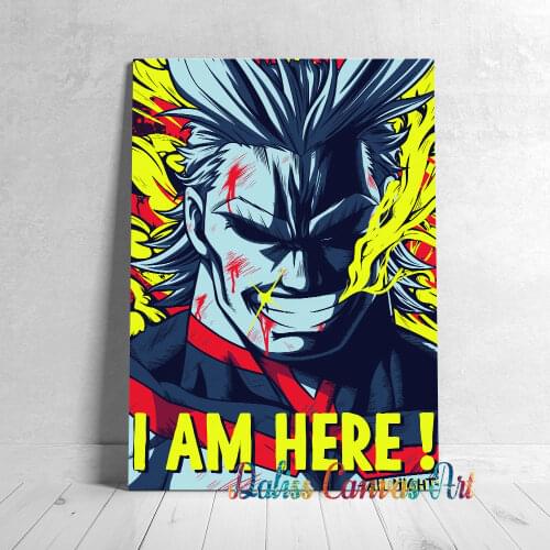 Canvas Anime my hero academia Pictures Home Manga Decoration Paintings Poster HD Prints Wall Art Modular Living Room Framed