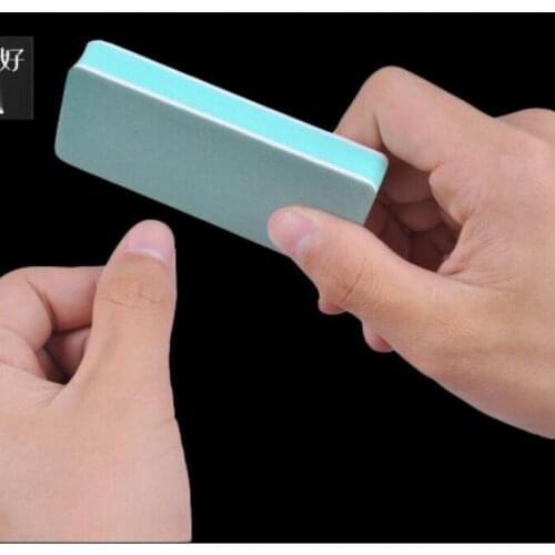 Good quality double-sided EVA nail buffer emery board nail tips polishing foam as beauty nail art tool buffing product drop ship