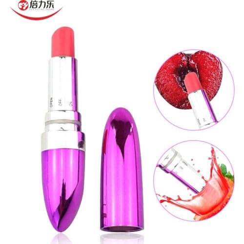 Mini Lipstick Vibrator Clitoris Vagina Massager Nipples G-Spot Stimulate Vibrating Dildo Jump Egg Orgasm Sex Toys for Women