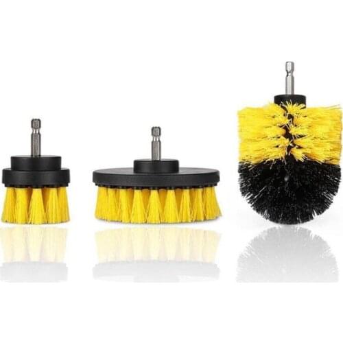 Multi-Function Electric Drill Brush Set Floor Carpet Brush Glass Cleaning Polishing Brush Bathroom Cleaning Kit