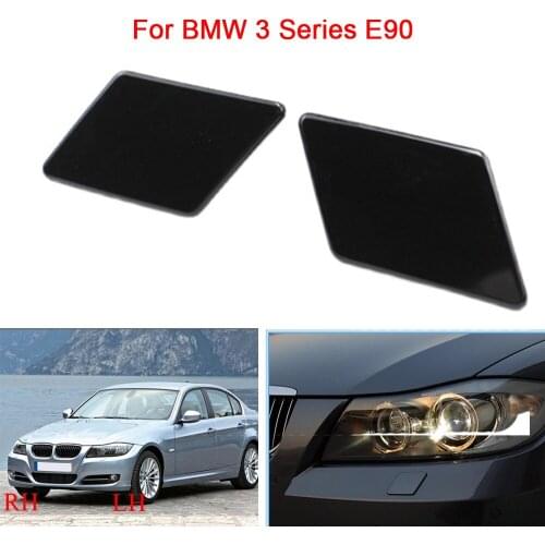 Headlight Headlamp Cleaning Washer Nozzle Cover Cap For BMW 3 Series E90 E91 320i 325i 330i 328i 2004-2008 2009-2012