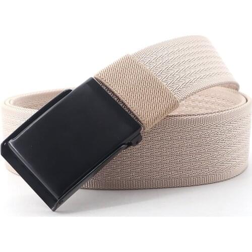 Mens Nylon Casual Weave Belt Outdoor Tactical Pistol Double Ring Metal Buckle Quick Release Youth Fashion Lady Wild Stripe Belt