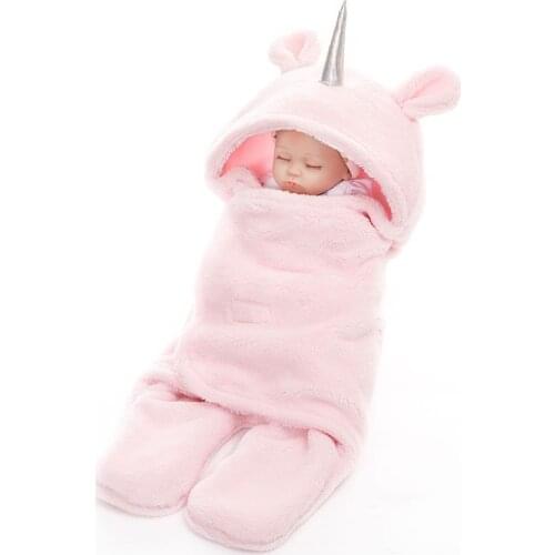 New Cute Baby Sleeping Bag 65x75cm Newborns Sleepsack Soft Baby Sleeping Bag Swaddle Wrap Slaapzak Baby Blankets sac de couchage