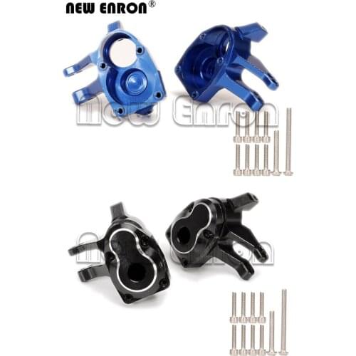 NEW ENRON AXI232006 Alloy Front Axle Steering Knuckles Arms Portal Cover Plate for Axial SCX10 III Jeep Wrangler Capra 1.9 UTB