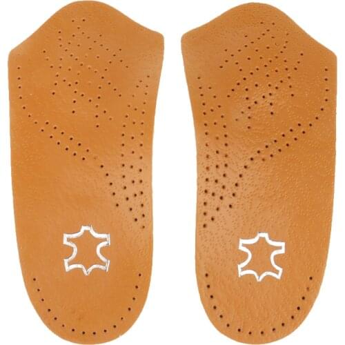 Men Women 3/4 Length Arch Orthopedic Support Shoes Insoles Flat Foot Valgus Corrector-M