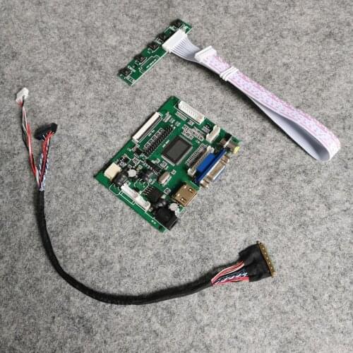For M101NWN8/M116NWR1/M133NWN1 screen WLED 60Hz VGA+AV Kit 40-Pin LVDS 1366*768 laptops LCD display controller drive board
