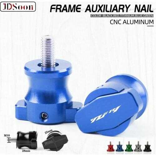 JDSOON Motorcycle CNC Frame Stands 6MM Screws Sliders Swingarm Spools Slider M6 For YAMAHA YZF-R6 YZFR6 YZF R6