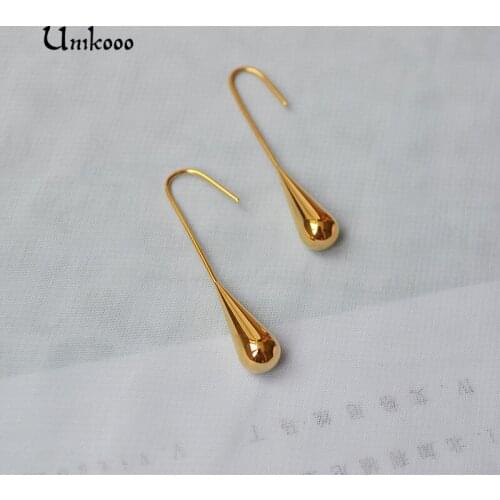 Arrivals Gold colors Earring Waterdrop/raindrop Plated High Quality Earrings Fashion Classic Jewelry Dropshipping