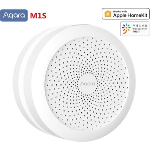 2021 Newest Aqara M1S Hub Gateway zigbee 3.0 wifi with night light speaker smart home For Xiaomi mijia APP Mi home / Homekit