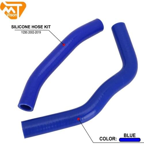 Motorcycle Engine Silicone Radiator Coolant Hose For YAMAHA YZ85 YZ 85 2002-2019