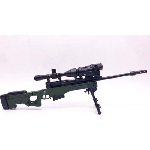 1:6 AWP Sniper Rifle 4D Assembly Gun Model Toy