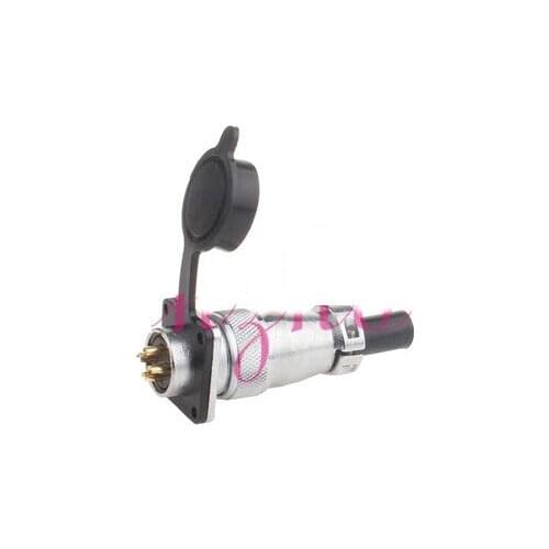 YP24 PLS24 10 12 19 Pins Aviation Plug Socket P24 24mm YP24 Mic Connector