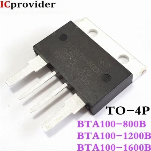 1PCS/LOT New original BTA100-800B BTA100-1200B BTA100-1600B BTA100 800B 1200B 1600B 100A 800V 1200V 1600V TO-4P