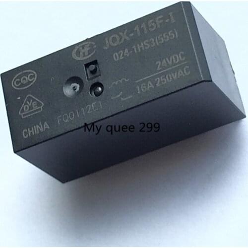 10PCS/lot Power relays JQX-115F-I-024-1HS3 6PIN 16A