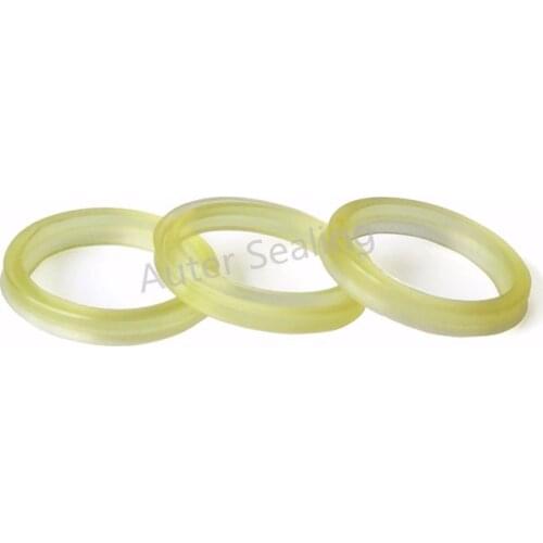 10X16X4 FDA U Cup seal Transparent Single Lip Hydraulic cylinder Seal Piston and Rod seal U seal polyurethane (PU) rubber ring