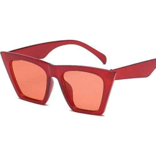 2021 Fashion Square Sunglasses Woman Designer Luxury Man/Women Cat Eye Sun Glasses Classic Vintage UV400 Outdoor Oculos De Sol