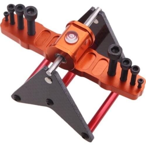 Blade Propeller Balancer For 250 450 500 600 700 RC Helicopter Multirotor Airplane Orange And Black