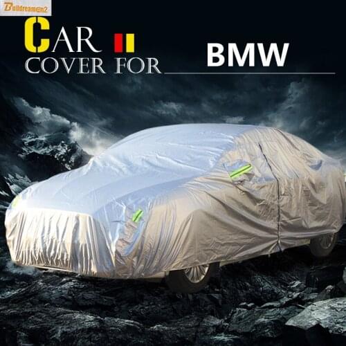 Buildreamen2 Car Cover Sun Shade Snow Rain Scratch Protector Cover Dust Proof Waterproof Fit For BMW 2 Series 218i 220i 220i