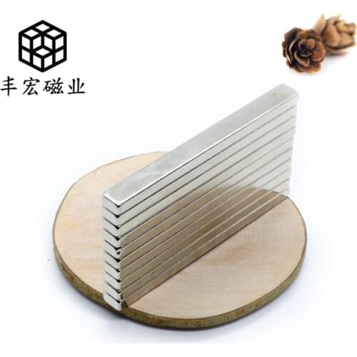 F50 * 4*3 NdFeB strip strong magnet 50*4*3 rectangular thin magnet magnetic steel