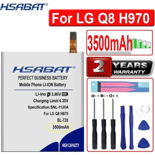 HSABAT 3500mAh BL-T28 Battery for LG Q8 H970 EAC63361501 BULK