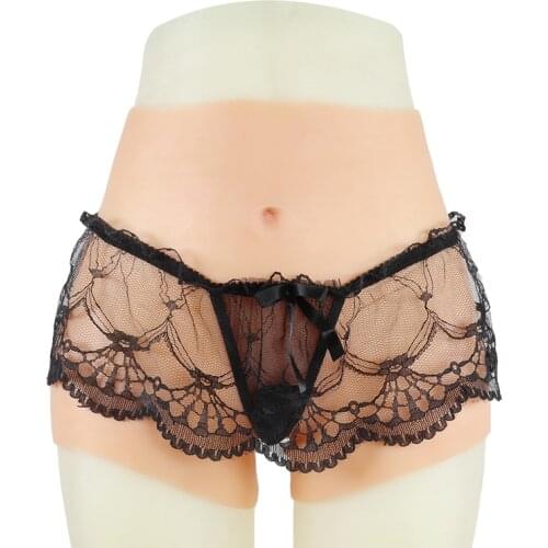 ONEFENG Crossdressing Mens Silicone Vagina Fake Vagina Pants Can Be Inserted Into Hidden Pseudo-mother Supplies