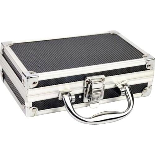 High-End Portable Suitcase Aluminum Frame Storage Box Multi-Function Toolbox Car Trunk Organizer Travel Luggage With Sponge Pad