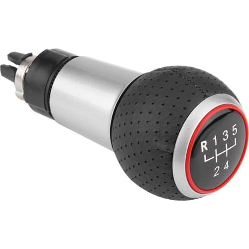 5 Speed Car Manual Gear Shift Knob Head for Audi A4 S4 B8 8K A5 8T Q5 8R S Line 2007 2008 2009 2010 2011 2012 2013 2014 2015