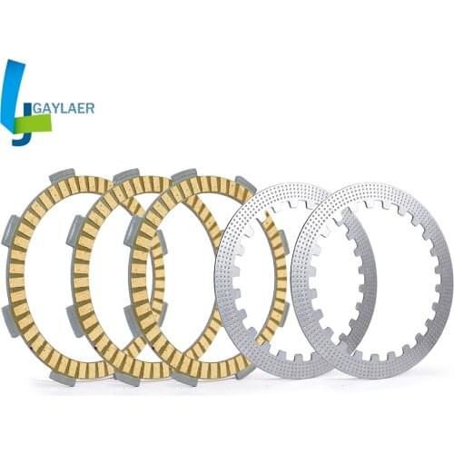 Clutch Plates Steel Friction Plate for Honda NSR75 NSR50X CR60 RF/RG CRM75 RK/RL/RM/RP/RR CR80 RA/RB/RC/RD MBX80 FWDD/FWDF
