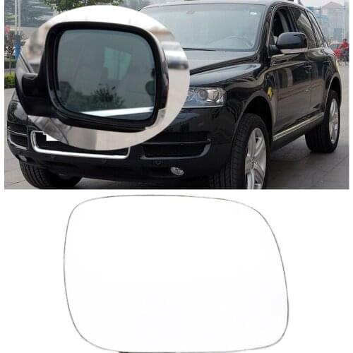 Lofty Richy Outside Rearview Mirror Glass For VW Touareg 2003 2004 2005 2006 2007 Rear view mirror glass Lens Reversing