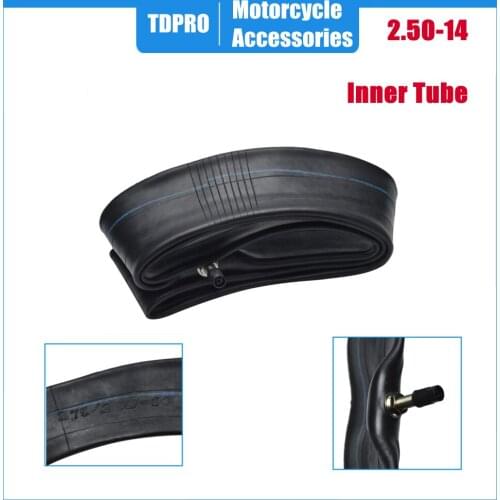 TDPRO Pitbike Tyre Inner Tube 2.50-14 14 Inch Tire for 110cc 125cc 140cc 60/100-14 Pit PRO Dirt Bike Thumpstar CRF