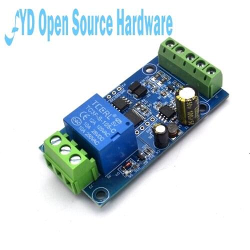 1-Channel Input and Output with Anti-Reverse Connection Protection RTU 7-24V Relay Module RS485/Ttl