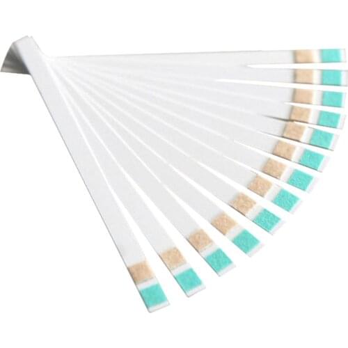 500Pcs URS-2K Urine Test Strips Glucose Ketone Reagent Strip for Urinalysis