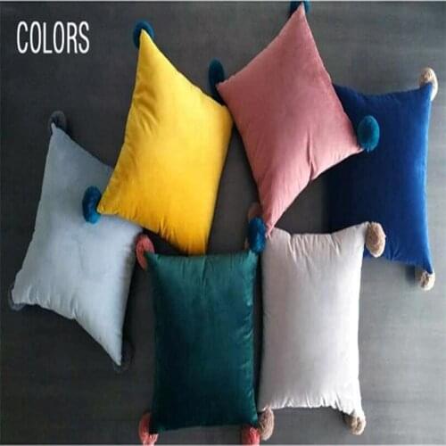 Free Shipping Ins Pillow Solid Color Sofa Cushion Simple Modern Living Room Bed Square Throw Home Waist Bloster Dakimakura