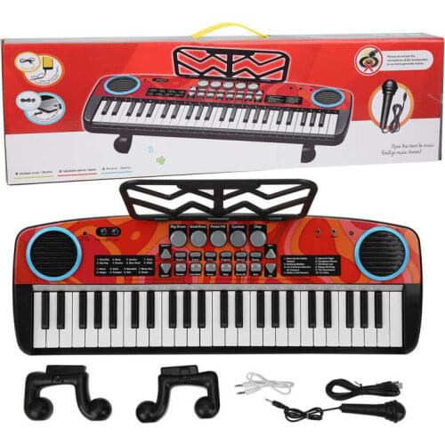 49 Keys Digital Music Electronic Keyboard Key Board Gift Electric Piano Gift Children Early Educational Tool For Kid Gifts