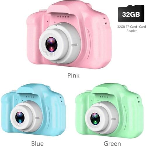 Novel Children Micro Camera Digital Video Webcam With 2.0 Inch Display Cute Mini Digital Photo Video Camera Children Best Gift