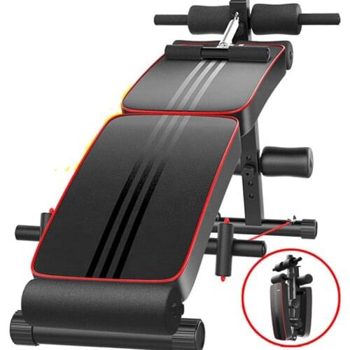 Household High-Quality Stretch Abdominal Exercise Stretching Fitness Equipment Foldable Sit-Up Exercise Bench