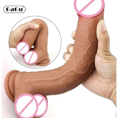 GaGu Silicone long huge big strap on dildo realistic and strapon adult sex toys for woman thick anal plug large horse dildos