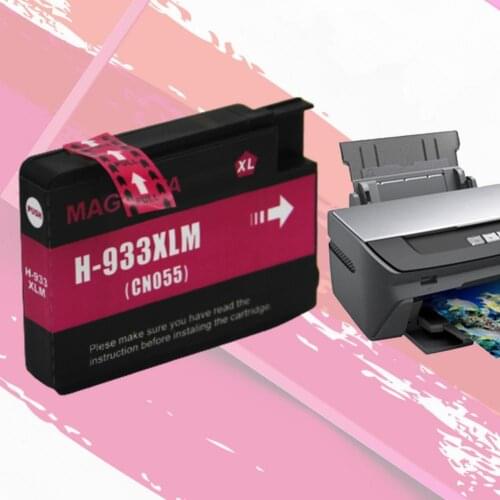 Cartridge No Plugging Compatible PVC Printing Effect Ink Box for HP Officejet 7610 7510 7612 7110 for HP932XL