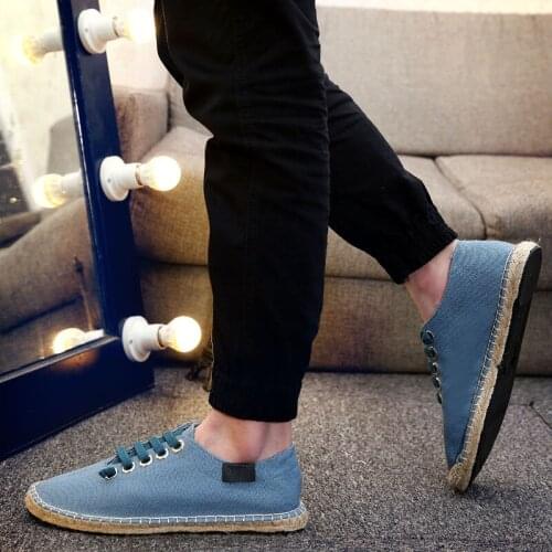 Korean comfortable breathable sneakers black fashion on sneaker canvas leisure espadrilles solid lona Fashion informales sport