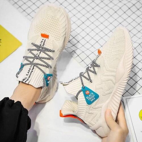 Fashion Men Vulcanize Shoes Air Mesh Casual Sports Shoes Lac-up Running Shoes Men Lightweight Walking Sneakers Zapatillas Hombre