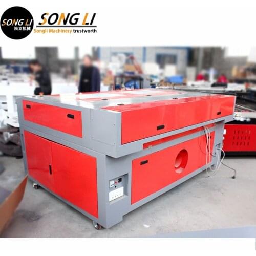 Songli 1390 130W laser cutting machine large automatic acrylic glass template cloth leather handicraft carving