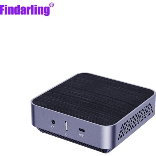 AMD Athlon 300U TPM 2.0 Windows 10 Mini PC Support DDR4 8GB/16GB RAM 128GB/256GB/512GB SSD Type C 1000M LAN Small Desktop