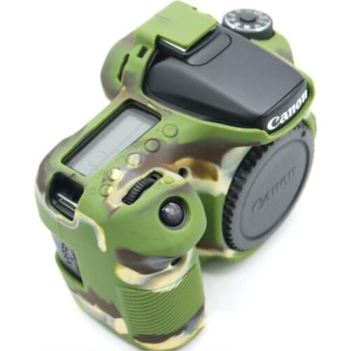 Soft Silicone Rubber Camera Body Case Cover For Canon EOS 60D Digital Camera Bag Protective Cover