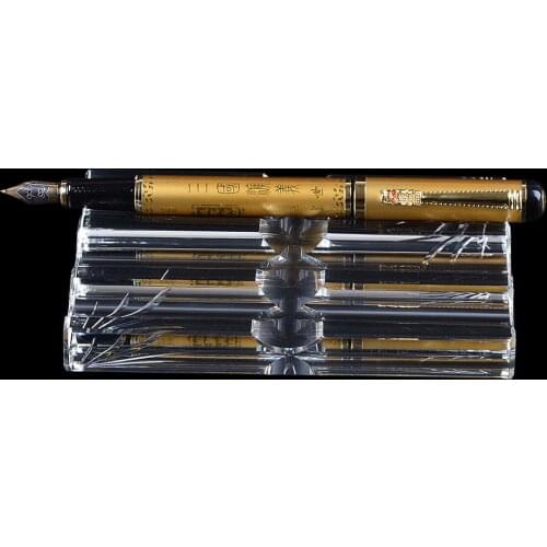 2020 New Arrived Beautiful Clear Cut Crystal Desk Stand Pen Holder For Antique Vintage Collectible Business Gifts