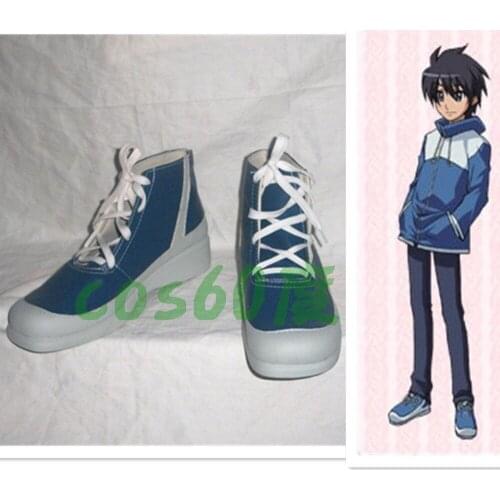 The Familiar of Zero hiraga saito cosplay boots shoes S008